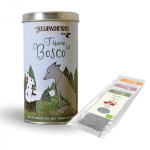 F10 |Lattina regalo con 12 filtri assortiti nelleTisane del Bosco Biologiche